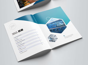 藍(lán)色大氣企業(yè)畫冊 專業(yè)企業(yè)形象策劃服務(wù)與設(shè)計(jì)素材全解析